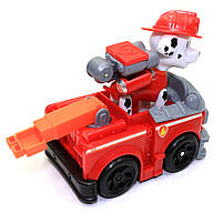 Набір «Цуценята рятувальники» Маршал зі значком та транспортом світло звук 18*17*9 см (7780), фото 3