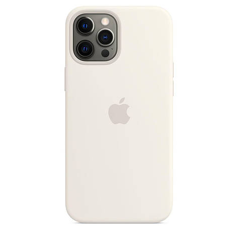 Чохол Silicone Case для iPhone 13 Pro Max White 9, фото 1