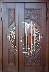 Вхідна полуторні двері еліт класу для вулиці "Портала Армекс" ― модель М-77