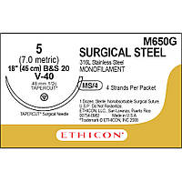 Хірургічна дріт (Surgical Steel) 5, довжина 75см, голка 55мм W945