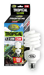 Люмінесцентна лампа REPTILE NOVA UVB-25W-5.0-TROPICAL