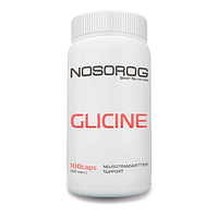 Гліцин, 500 мг 100 капсул, Україна / Glycine, Nosorig Nutrition