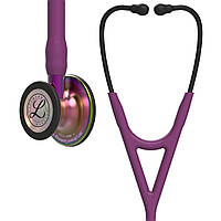 Стетоскоп Littmann Cardiology IV Сливовый с радужной акустической головкой и фиолетовым стеблем