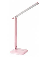 Світлодіодний LED світильник Настільний (лампа) LUXEL 75-260V 10W (РОЖЕВИЙ) 4000K (TL-12Р)