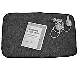 Електрокилимок для взуття 60x40 см, сірий, фото 2