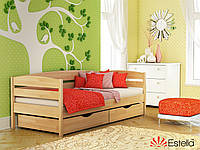Детская кровать Estella Нота Плюс 80x190 см одноместная деревянная бук натуральный-102