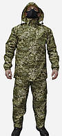 Костюм дощовик вітро-вологозахисний КВВЗ ЗСУ ММ-14 піксель з чохлом