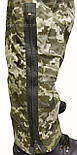 Костюм дощовик вітро-вологозахисний КВВЗ ЗСУ ММ-14 піксель з чохлом, фото 6