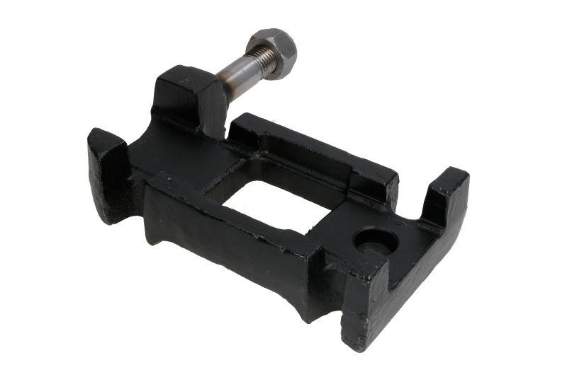 Майданчик полурессоры BPW(ресора 70мм) ліва з пальцем для аморт.прямий 0503221190, фото 1