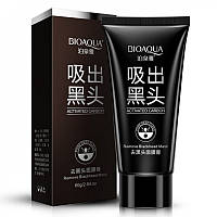 Очисна маска-плівка з чорним вугіллям BIOAQUA remove blackhead mask