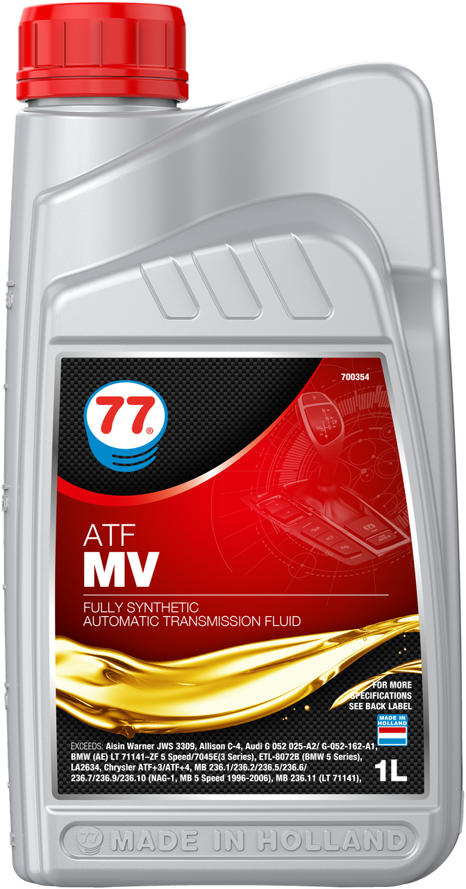 77 ATF MV (кан. 1 л), рідина для АКПП