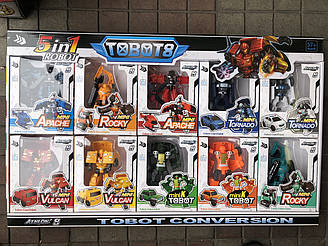 Набір міні-тоботи 10 штук в наборі! розмір 9 см