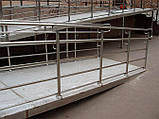 Пандуси для інвалідів ДБН / Пандуси металеві виробництво / Металеві перила для пандусів, фото 9