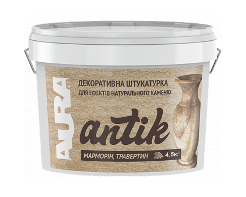 Штукатурка марморино AURA ANTIK декоративна 5 кг