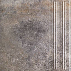 Плитка для ганку з фаскою Paradyz Viano Grys