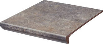 Сходинка для ганку з капіносами Paradyz Viano Grys