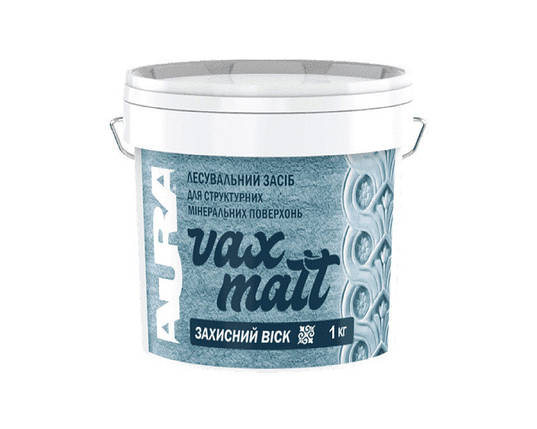 Віск акриловий AURA VAX MATT декоративний матовий 1 л., фото 1