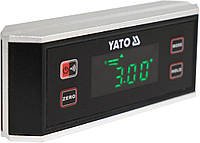 Рівень електронний алюмінієвий з дисплеєм YATO 150 мм магнітний