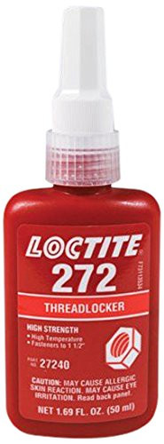 Loctite 272 фиксатор резьбы высокой прочности, высокотемпературный (50ml) Анаэробные фиксаторы резьбы - фото 1 - id-p1519899214