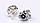 Сережки "Stones&Rose silver" VSH, фото 4