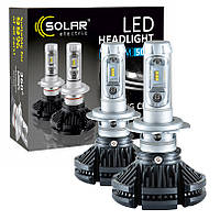 Автолампы светодиодные Solar LED H7 12/24V 6000K 6000Lm 50W (комплект 2шт) 8807