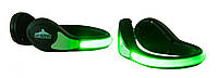 Світиться світлодіодний затискач на взуття Portwest HV08 Зелений LED ліхтарі (налобні, інспекційні)