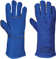 Перчатки для сварки Portwest A510 Синий Перчатки сварщика