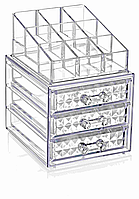 Органайзер для косметичного приладдя зі скриньками "Diamond"