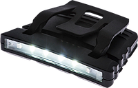LED ліхтар на кепку / каскетку Portwest PA72 Чорний LED ліхтарі (налобні, інспекційні)