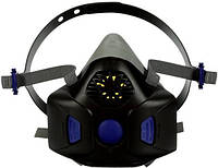 Полумаска 3M HF-801SD Secure Click с разговорной мембраной, маленький размер Защитные маски 3M
