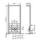 Система інсталяції для біде Q-TAP Nest QT0155706B 72461, фото 2