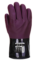Перчатки Portwest Chemtherm AP90 Пурпурный/Черный, L Перчатки химостойкие