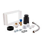 Інсталяція для туалету Q-TAP Nest QT0133M425M08382SAT з кнопкою сатин 72927, фото 8