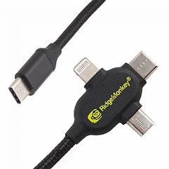 Кабель для заряджання Ridge Monkey Vault USB-A to Multi Out Cable 1 метр