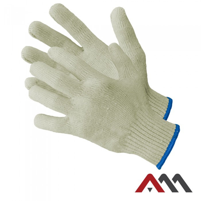Перчатки защитные Artmas Rdzian, белый Перчатки трикотажные - фото 1 - id-p1519918925