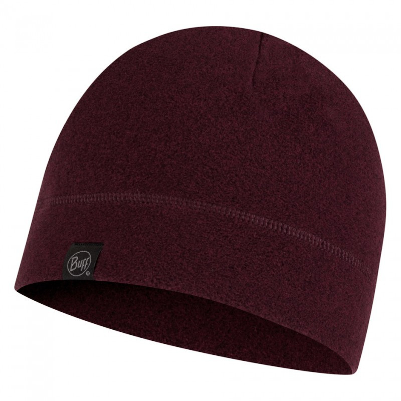 Шапка зима фліс BUFF Polar Hat maroon htr, фото 1