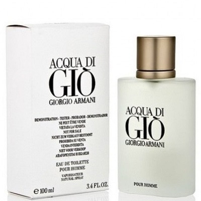 Туалетна вода Giorgio Armani Acqua di Gio Pour Homme для чоловіків - edt 100 ml tester, фото 1