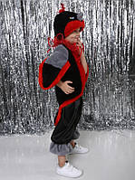 Дитячий новорічний костюм Снігур для хлопчика 4,5,6 років. Карнавальний костюм Снігура для дітей 353