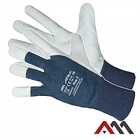 Защитные кожаные перчатки Artmas Rtop-S, Синий Перчатки кожанные/комбинированные