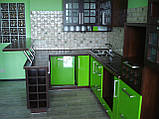 Кухня зі стільницею з керамічної плитки, фото 4