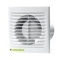Настенный и потолочный вентилятор Домовент 100 С1, для вытяжной вентиляции небольших и средних помещений