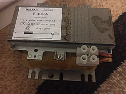 ЕлектроМагнітний баласт (ПРА) для ртутних і металогалогових ламп (HM, HI) — Helvar 400W дросель