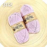 Пряжа Drops Nepal 3112 Рожевий