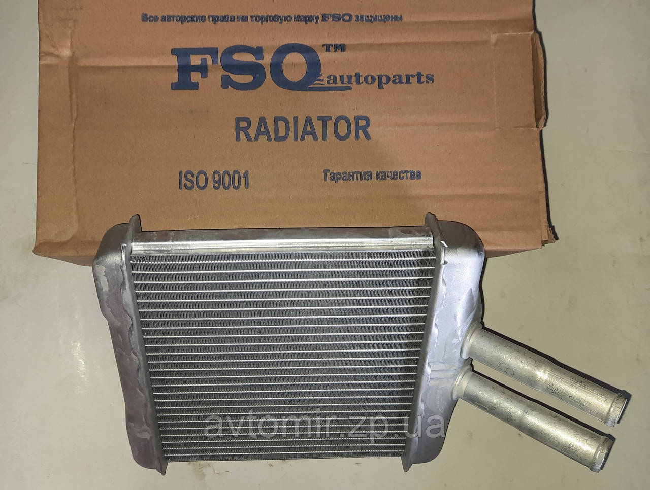 Радіатор опалювача Ланос,Lanos,Сенс,Sens алюм FSO