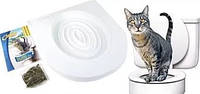 Набор для приучения кошки к унитазу Citi. Kitty./Туалет для кота