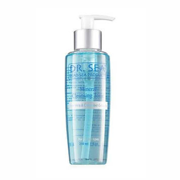 Мінеральний очищаючий тонік Dr. Sea Mineral Cleansing Tonic with Aloe Vera and Cucumber 210 мл.