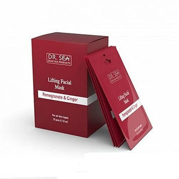 Ліфтинг-маска Dr. Sea Lifting Facial Mask Pomegranate & Ginger 12 гр.
