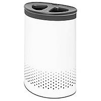 Бак для білизни з 2-ма відділеннями, 55 л, Brabantia, LAUNDRY BIN, 304903