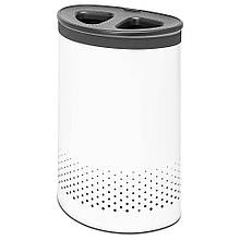 Бак для білизни з 2-ма відділеннями, 55 л, Brabantia, LAUNDRY BIN, 304903