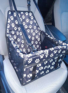 Водонепроникне складне автокрісло для собак із карабіном